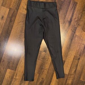 Zara Basic High-Waist Black Leggings (size Large)